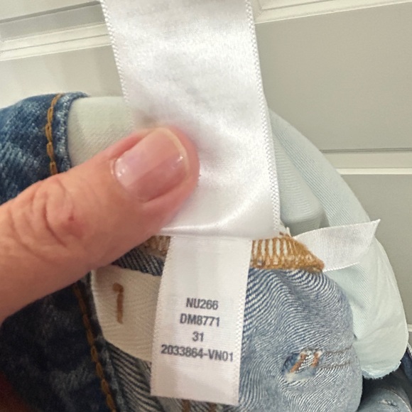 NWT Madewell Women's Dean East Straight Leg Jeans in Monessen Wash sz 31 - Picture 13 of 16